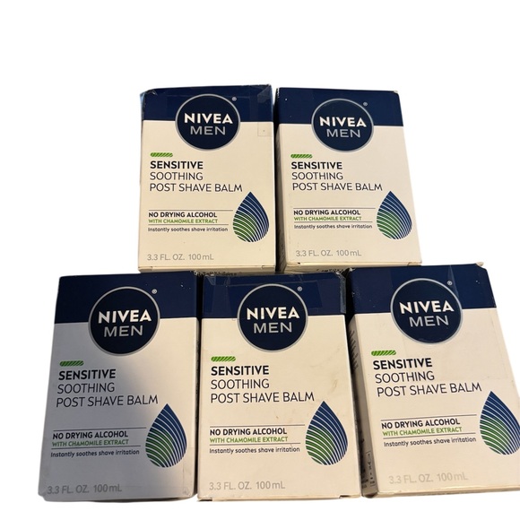 Nivea Men Sensitive Soothing Post Shave Balm - 5 Pack - Picture 2 of 3
